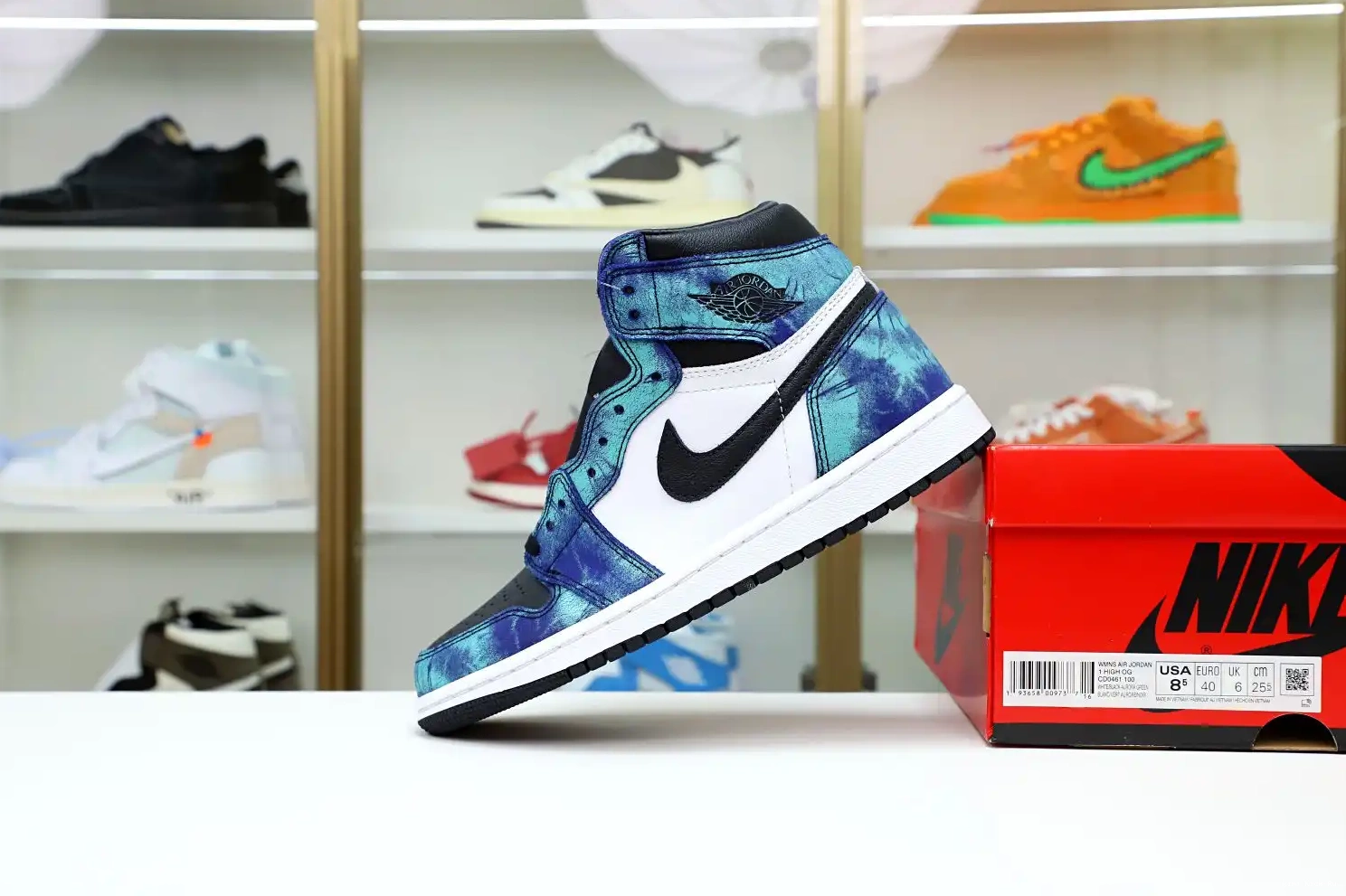Jordan Tie-Dye OG Kimikick Air High  1 0816
